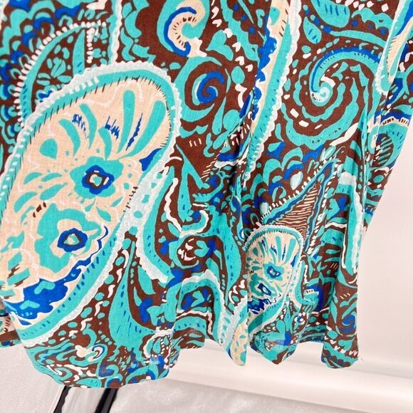 Lane Bryant Plus Halter Paisley Maxi Dress - Picture 5 of 11